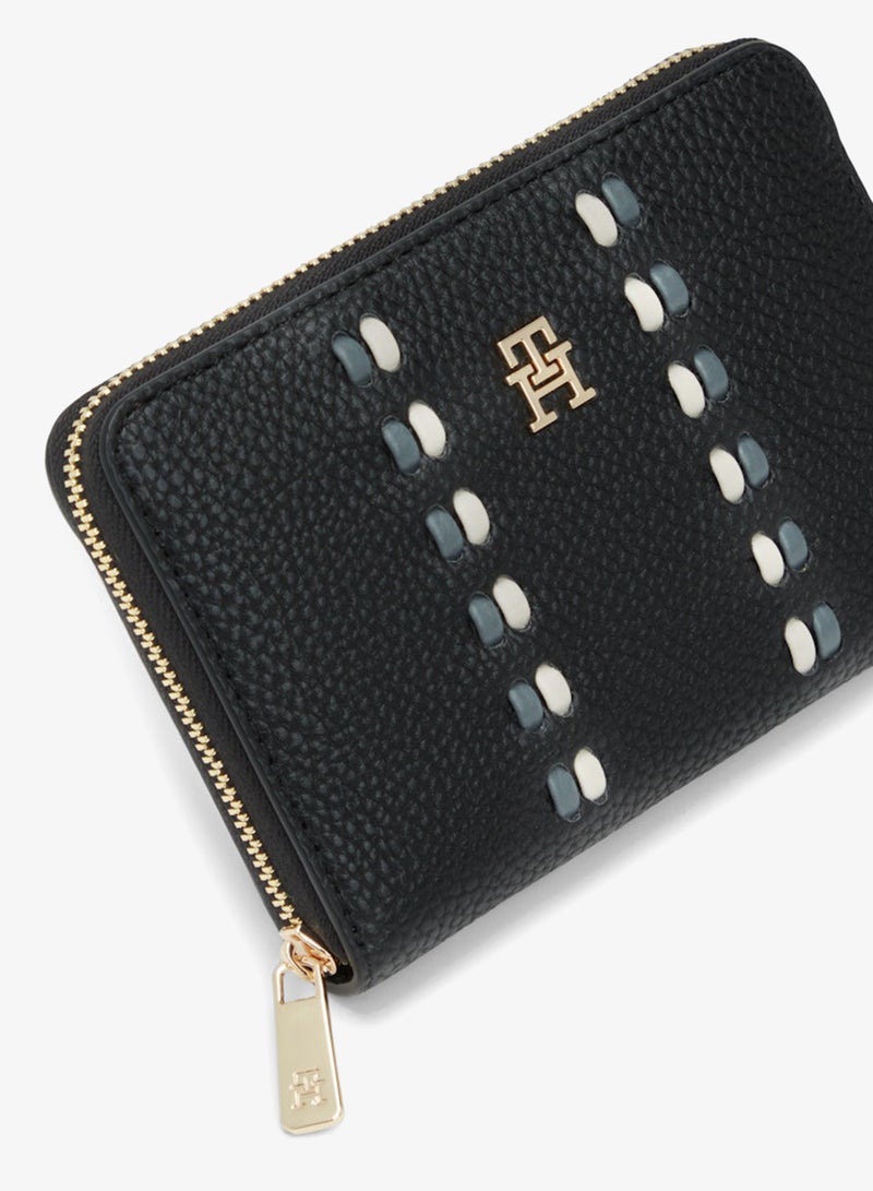 TOMMY HILFIGER Hilfiger Icon TH Monogram Zip-Around Wallet - Image 3